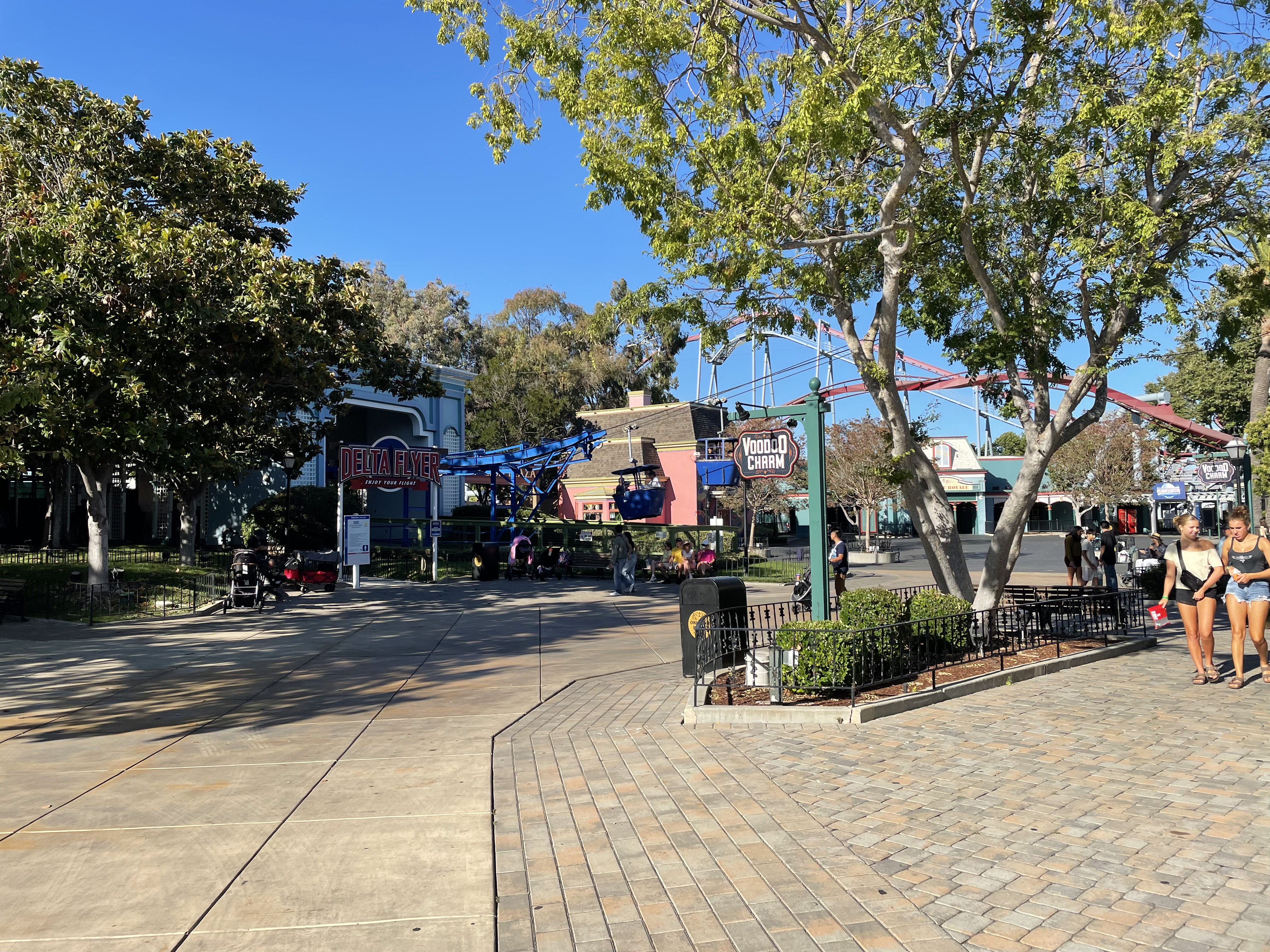 Skyride load plaza