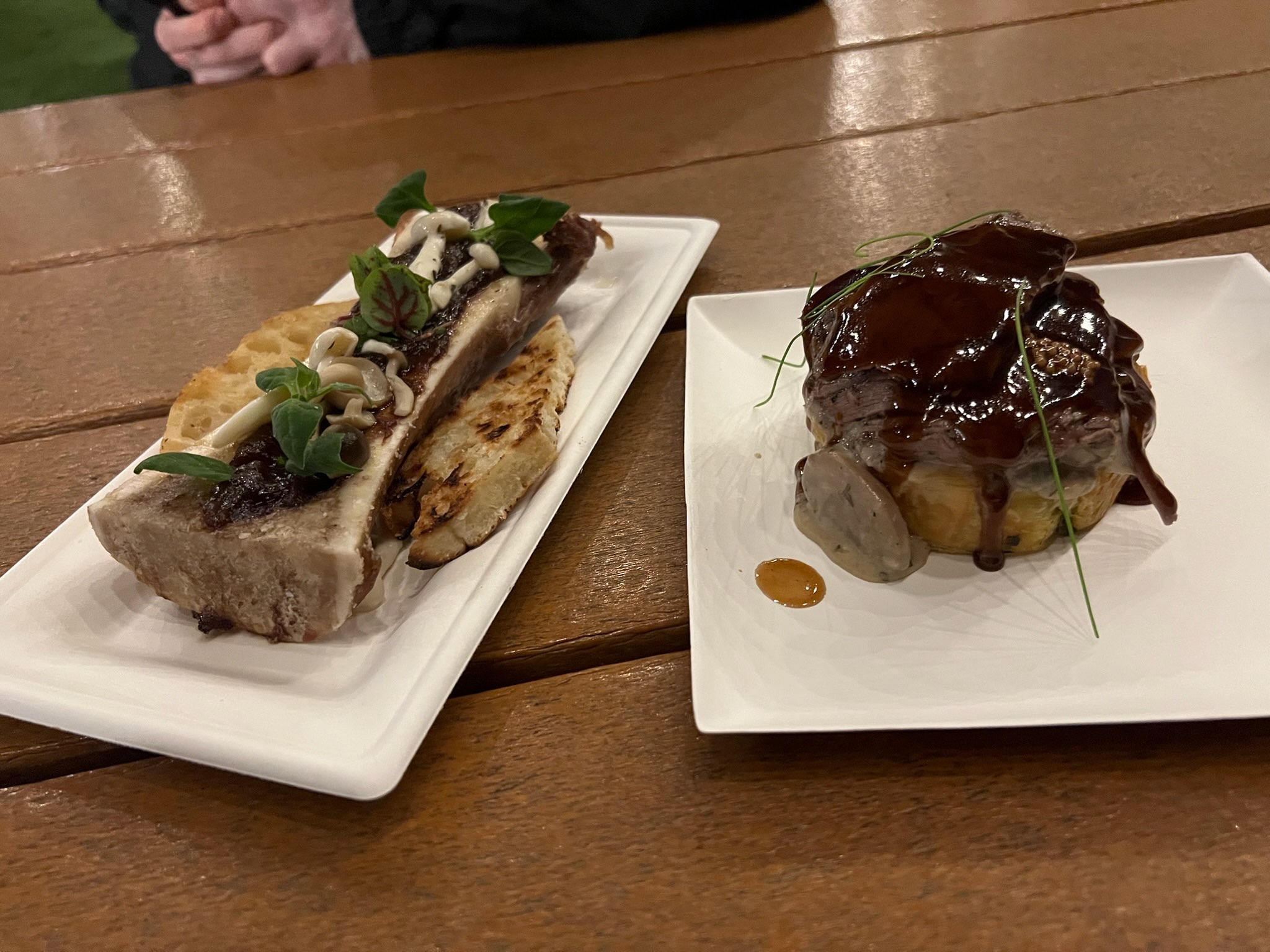 Bone Marrow and Beef Wellington-inspired Croissant