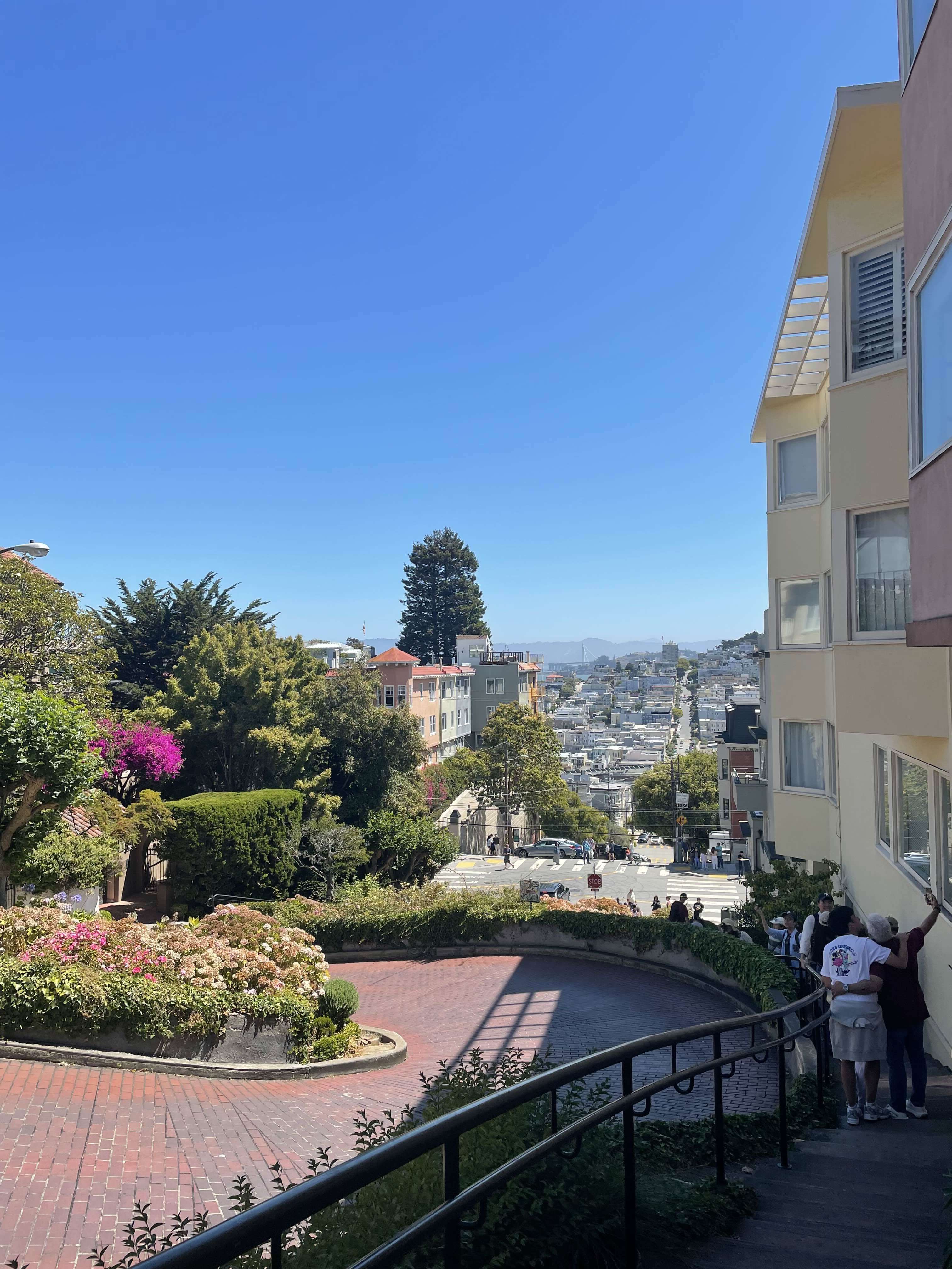 Another angle of Lombard St.