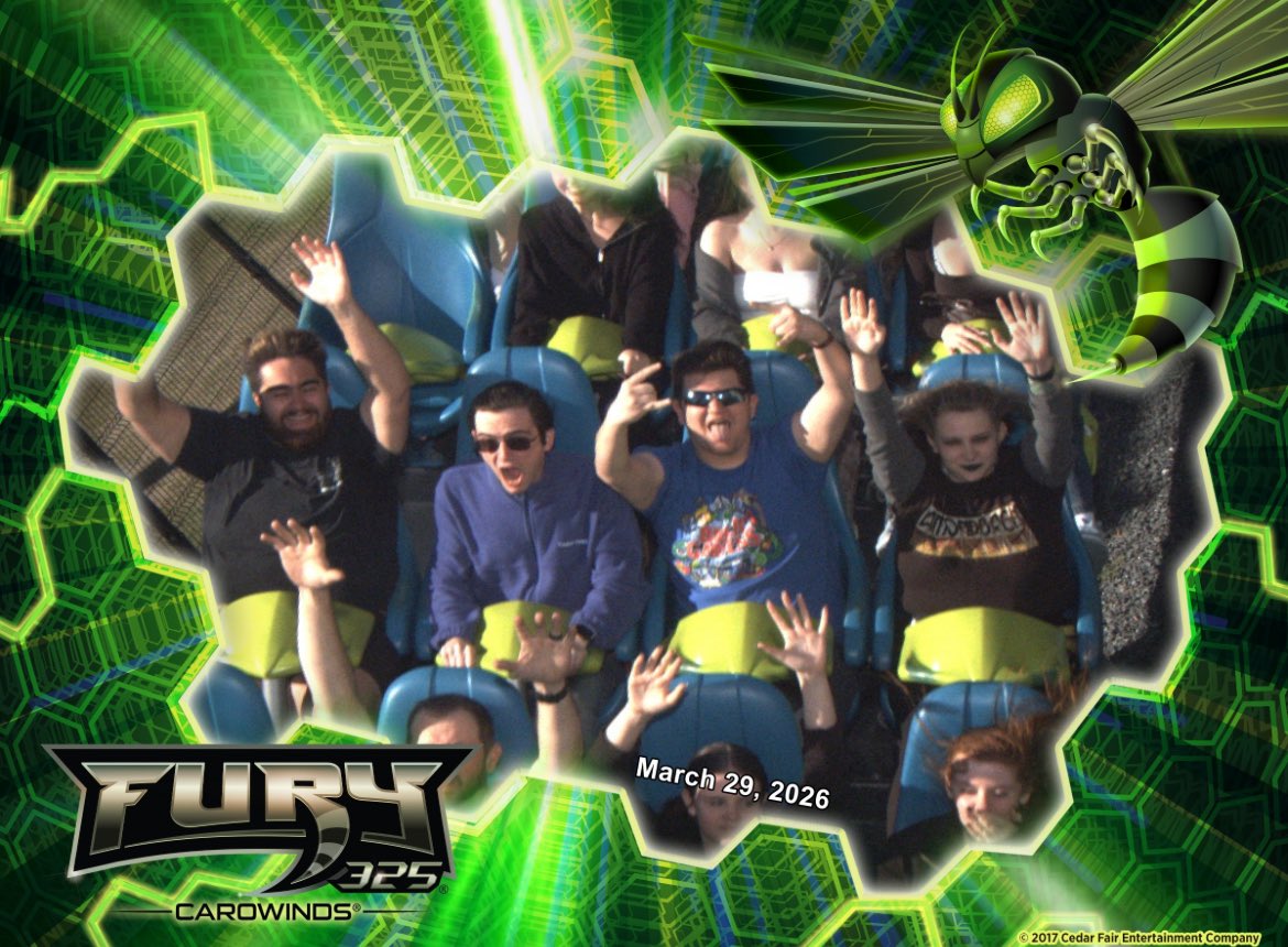 Fury 325 Ride Photo